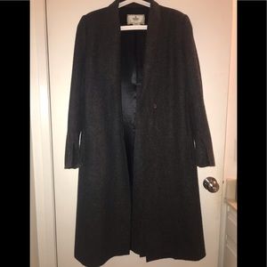 Fendi wool long trench